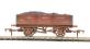4-plank open wagon "B. W. Co." with coal load - 1100 - weathered