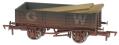 4-plank open wagon in GWR grey with wooden plank load - 45550 - weathered