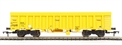 IOA 'Merlin' bogie ballast wagon in Network Rail yellow - 3170 5992 041-7