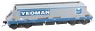 JHA 102 tonne aggregate hopper wagon (inner) in Foster Yeoman livery - 19330