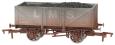 5-plank open wagon in LMS grey - 404105 - weathered