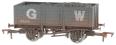 5-plank open wagon in GWR grey - 25150 - weathered 
