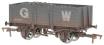 5-plank open wagon in GWR grey - 25150 - weathered 