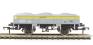 Grampus engineers open wagon in Civil engineers 'Dutch' grey and yellow -  DB981487 