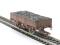 Grampus engineers open wagon in BR bauxite - DB990653 - weathered