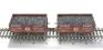 7-plank open wagon "Black Park, Ruabon & Chirk" - 325 & 2025 - pack of 2 - weathered