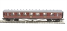 RTR 60ft Stanier corridor composite in LMS lined maroon