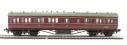 RTR 57ft Stanier composite non-corridor in BR maroon lined M25260M