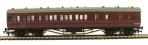 RTR 57ft Stanier non-corridor brake in BR lined maroon M25272M