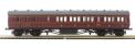 57FT Stanier Non Corr Brake 3RD LMS Maroon Lined 25266