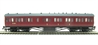 RTR 57ft Stanier non corridor composite coach M16658 in BR Carmine unlined