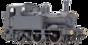 14XX Class 0-4-2 1405 BR Black Early Crest Steam Locomotive
