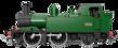 14XX Class 0-4-2 1405 BR Black Early Crest Steam Locomotive
