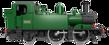 14XX Class 0-4-2 1426 BR Green Lined Late Emblem Steam Locomotive