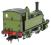LSWR Class B4 0-4-0T 82 in LSWR dark green - Digital Fitted