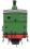 LSWR Class B4 0-4-0T 99 "Dorset" in Southampton Docks green - Digital Fitted