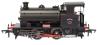 Hawthorn Leslie 0-4-0ST "Henry" in black with red lining - Digital fitted