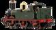 GWR 517 Class 0-4-2 202 Lined G.W Green Red Frames Steam Locomotive