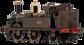 GWR 517 Class 0-4-2 524 Lined Chocolate Steam Locomotive - DCC Fitted