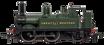 GWR 517 Class 0-4-2 523 G.W. Green Great Western Steam Locomotive - DCC Fitted