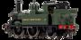 GWR 517 Class 0-4-2 1159 G.W. Green Great Western Steam Locomotive