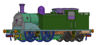 Class 439 Caledonian 0-4-4T 419 CR Lined Blue (As Preserved) Steam Locomotive