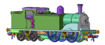 Class 439 Caledonian 0-4-4T 419 CR Lined Blue (1975 Cavalcade Condition) Steam Locomotive - DCC Sound Deluxe