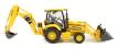 Komatsu WB146 Backhoe Loader with attachments