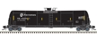 31,000 gallon crude oil Trinityrail tank car of Ferromex - black 412052