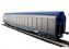 Cargowaggon in plain blue & silver livery (weathered)