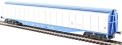 Cargowaggon bogie ferry van in unbranded silver and blue - 2797 664