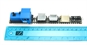 Loco and 10 wagon set - blue #2. HO scale to run on N gauge track