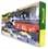 Loco and 10 wagon set - 2 tone dark. HO Scale but runs on N gauge track