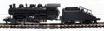 American USRA 0-6-0 switcher & tender painted & unlettered