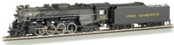 Berkshire 2-8-4 #1225 of the Pere Marquette Railroad - DCC sound onboard