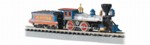 American 4-4-0 steam locomotive "Jupiter" in Central Pacific livery