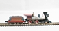 American 4-4-0 steam locomotive "Jupiter" in Central Pacific livery
