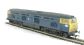 Class 53 diesel D1200 'Falcon' in BR blue with full yellow ends (weathered). Ltd Edition of 1200