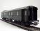 Class Pw4ye Baggage coach of the German DB in green Epoch III