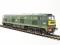 Class 53 D0280 'Falcon' in BR two tone green with small yellow panels.
