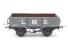 5-Plank Open Wagon in LMS Grey 404104