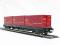 Class Rgs3910 Container wagon of the German DB AG in "ECS European Containers" burgundy livery Epoch V 