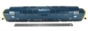 Class 55 Deltic diesel locomotive in BR Blue livery