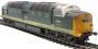 Class 55 'Deltic' D9001 "St Paddy" in BR green with full yellow ends - weathered