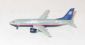 Boeing B737-322 United Airlines N384UA 1994 colours Shuttle by United Titles with stand