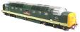 Class 55 'Deltic' 55002 "King's Own Yorkshire Light Infantry" in BR green with full yellow ends - Sold out on pre-order