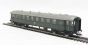 2nd class coach for semi fast trains of the German DB in green livery Epoch III 