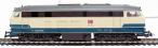 Class BR 218 195-6 of the DB in ocean blue & beige