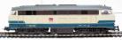 Class BR 218 195-6 of the DB in ocean blue & beige