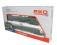 Class 'Hondekop' (dog face) 2 part electric train set in green & red livery Epoch III